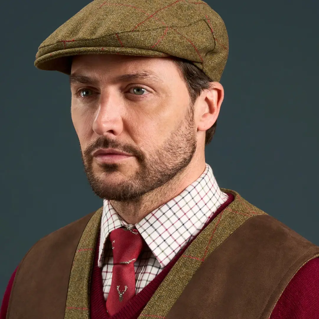 Alan Paine Combrook Men's Tweed Shooting Waistcoat - Image 4