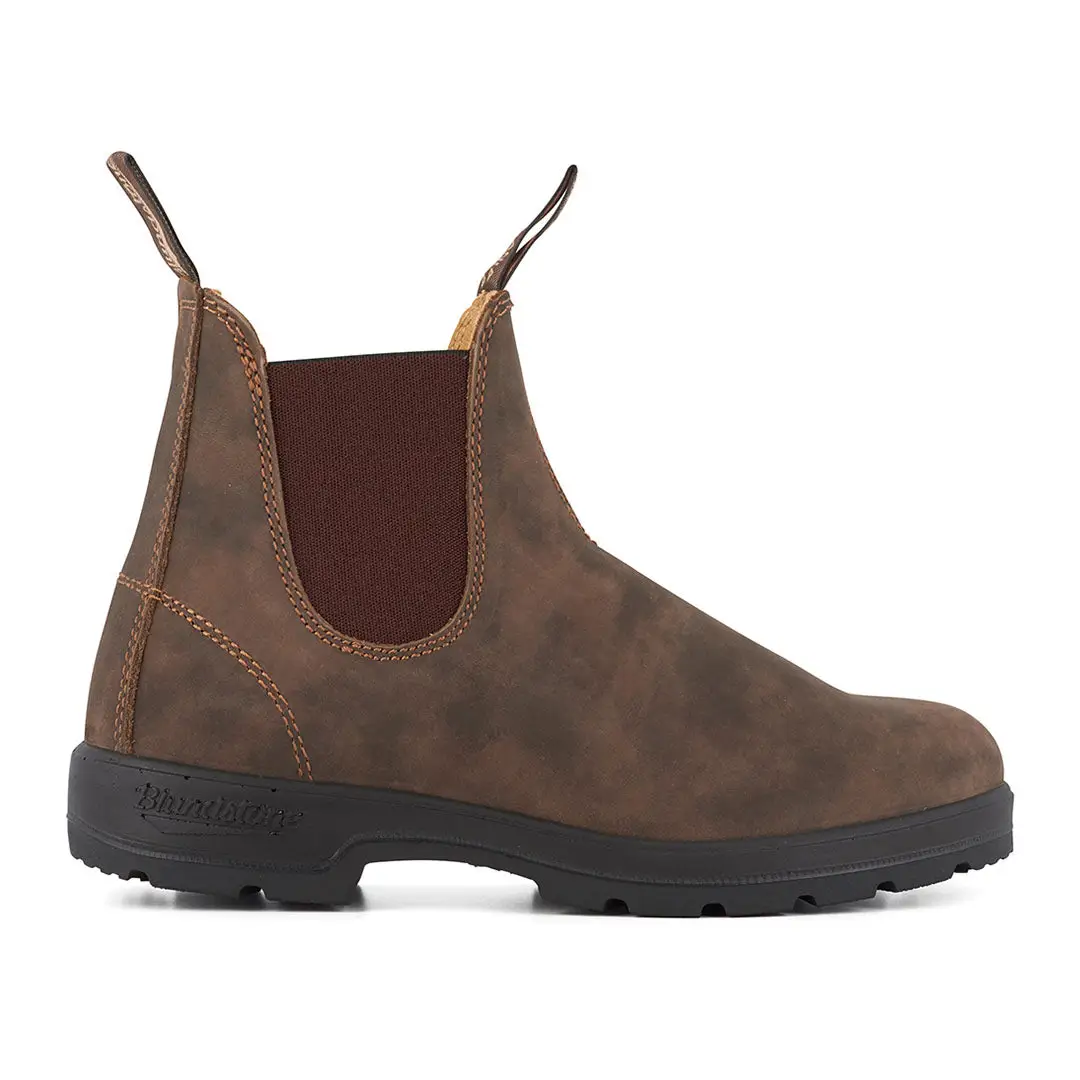 Blundstone 585 Rustic Brown Chelsea Boots - Image 3