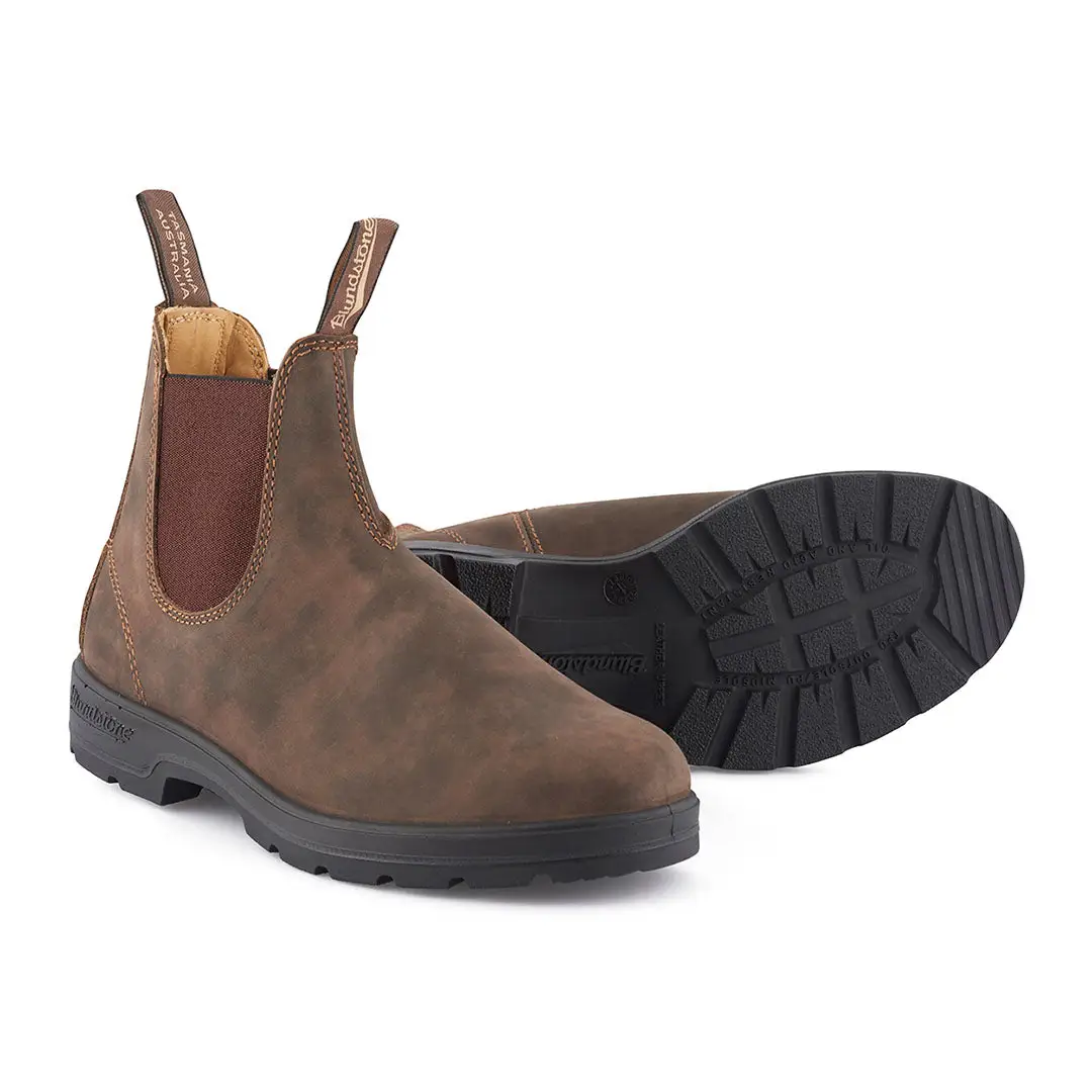 Blundstone 585 Rustic Brown Chelsea Boots - Image 4