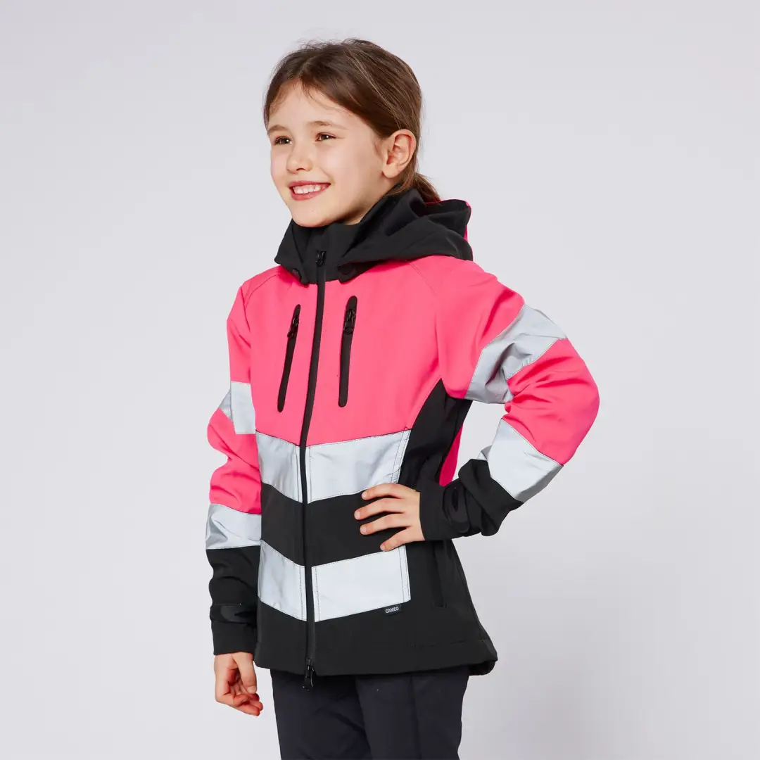 Cameo Junior Hi Viz Jacket - Image 2