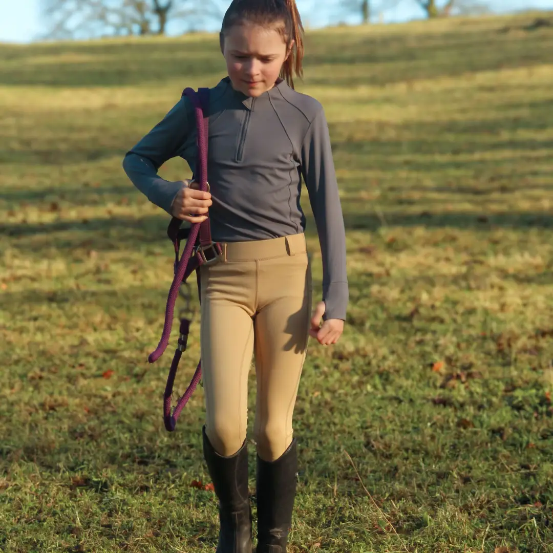 Cameo Junior ThermoDry Riding Tights - Image 2