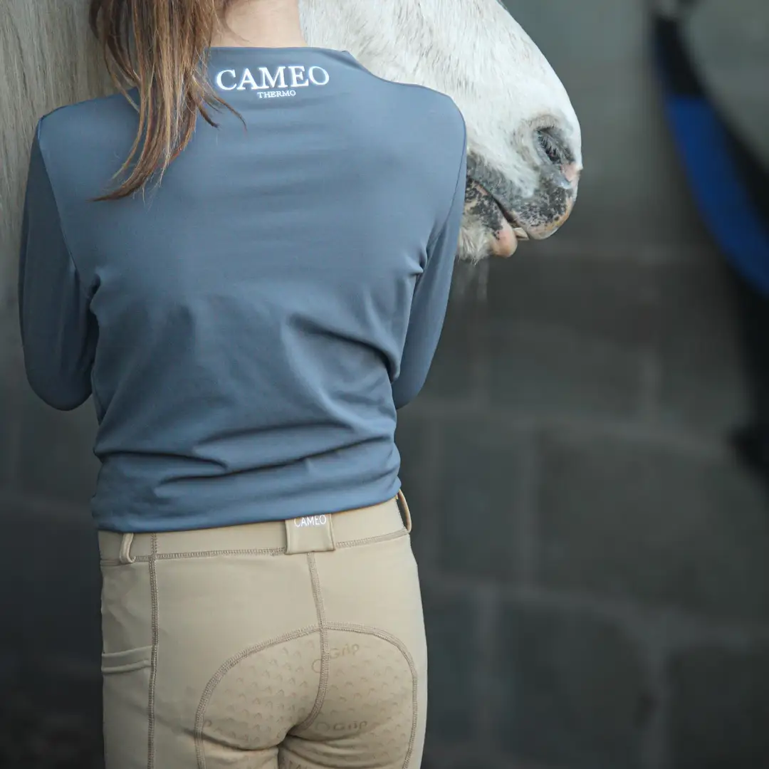 Cameo Junior ThermoDry Riding Tights - Image 4