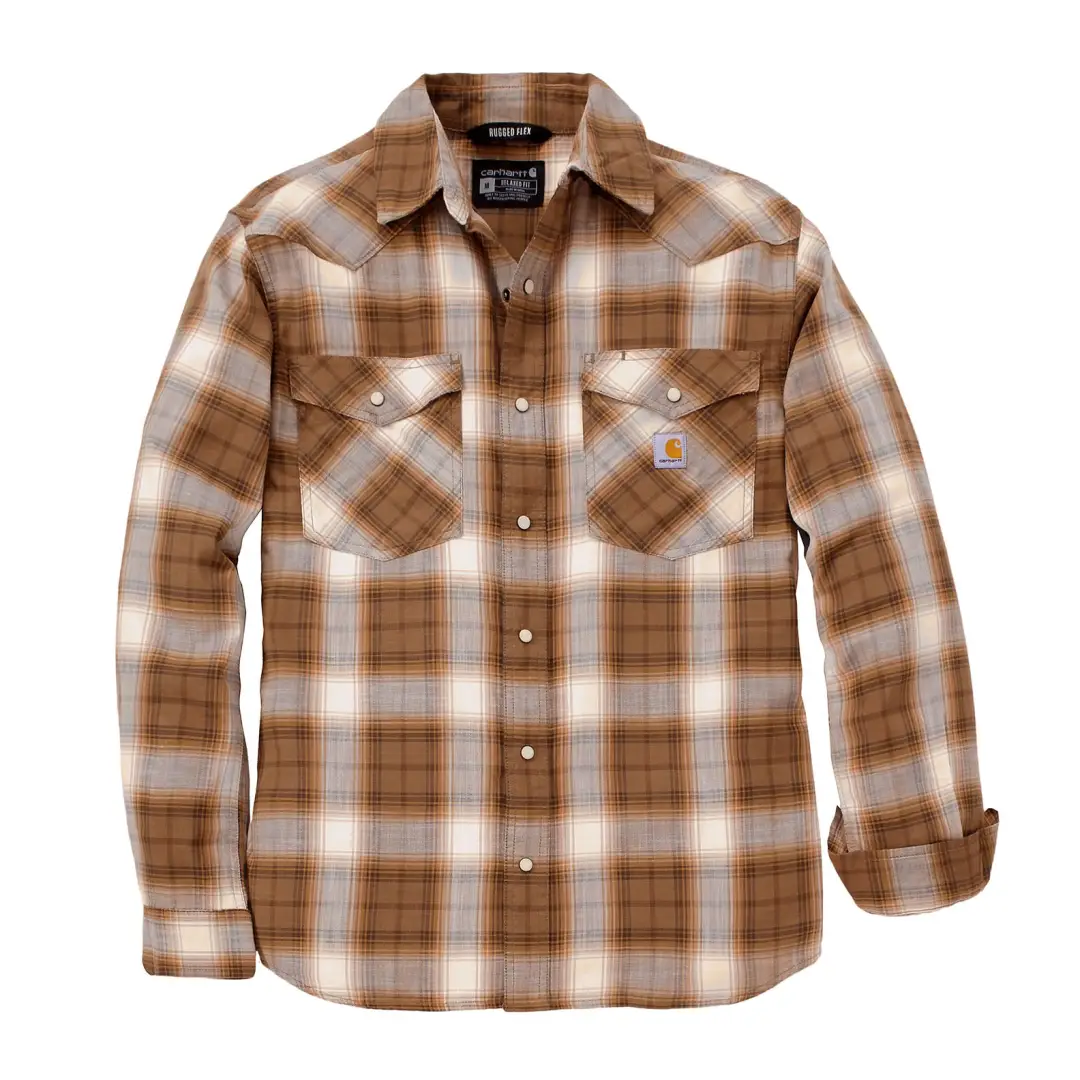 Carhartt Montana Snap-Front Plaid Shirt