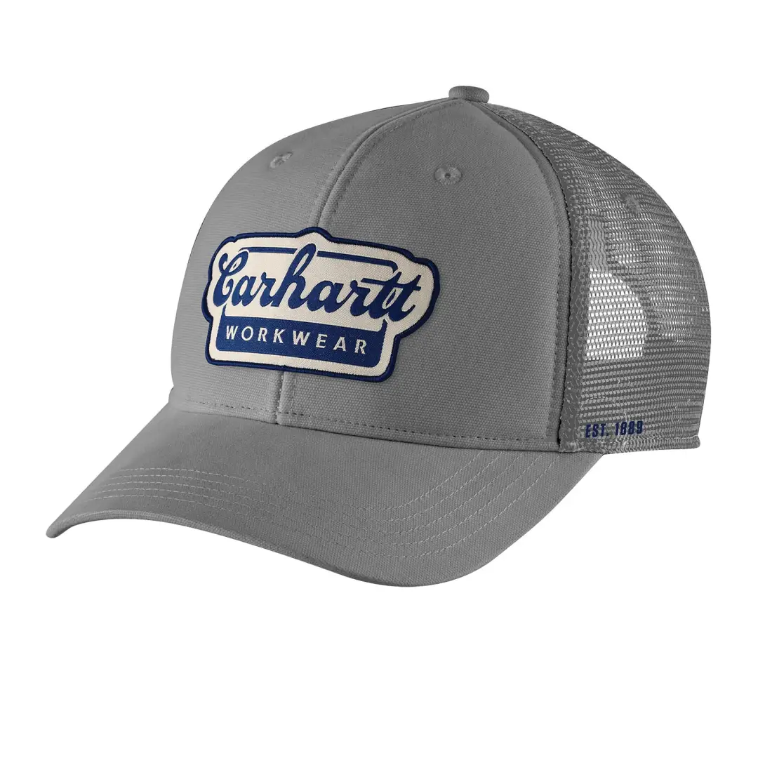 Carhartt Rugged Flex Twill Mesh-Back Script Patch Cap