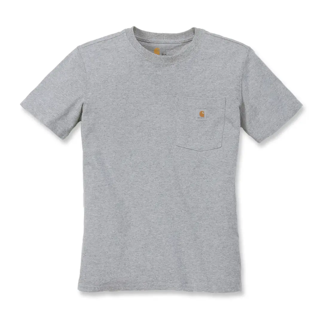 Carhartt Womens Loose Fit Heaveyweight Short-Sleeve Pocket T-Shirt