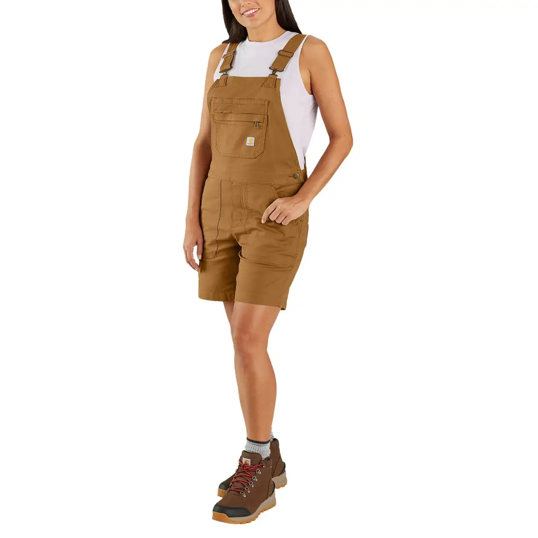Carhartt Womens Ashland Dungaree Shorts - Image 2