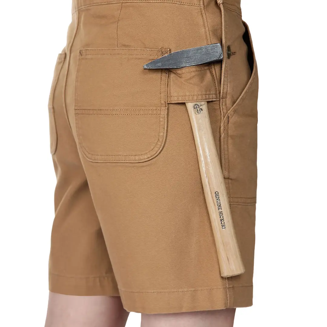 Carhartt Womens Ashland Dungaree Shorts - Image 5