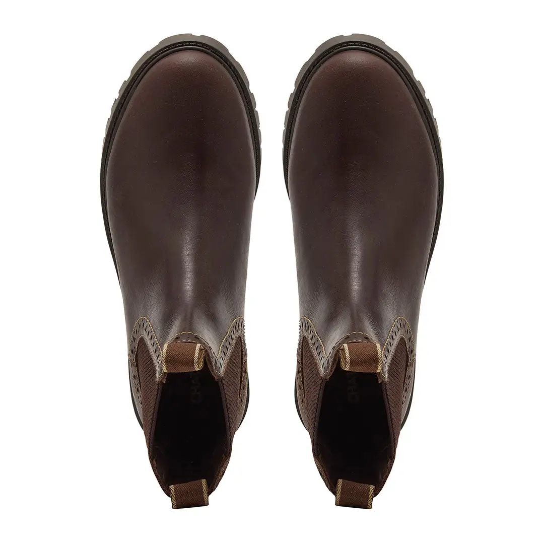 Chatham Moreton Ladies Brogue Chelsea Boots - Image 3