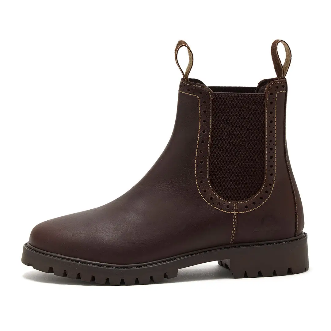 Chatham Moreton Ladies Brogue Chelsea Boots - Image 4