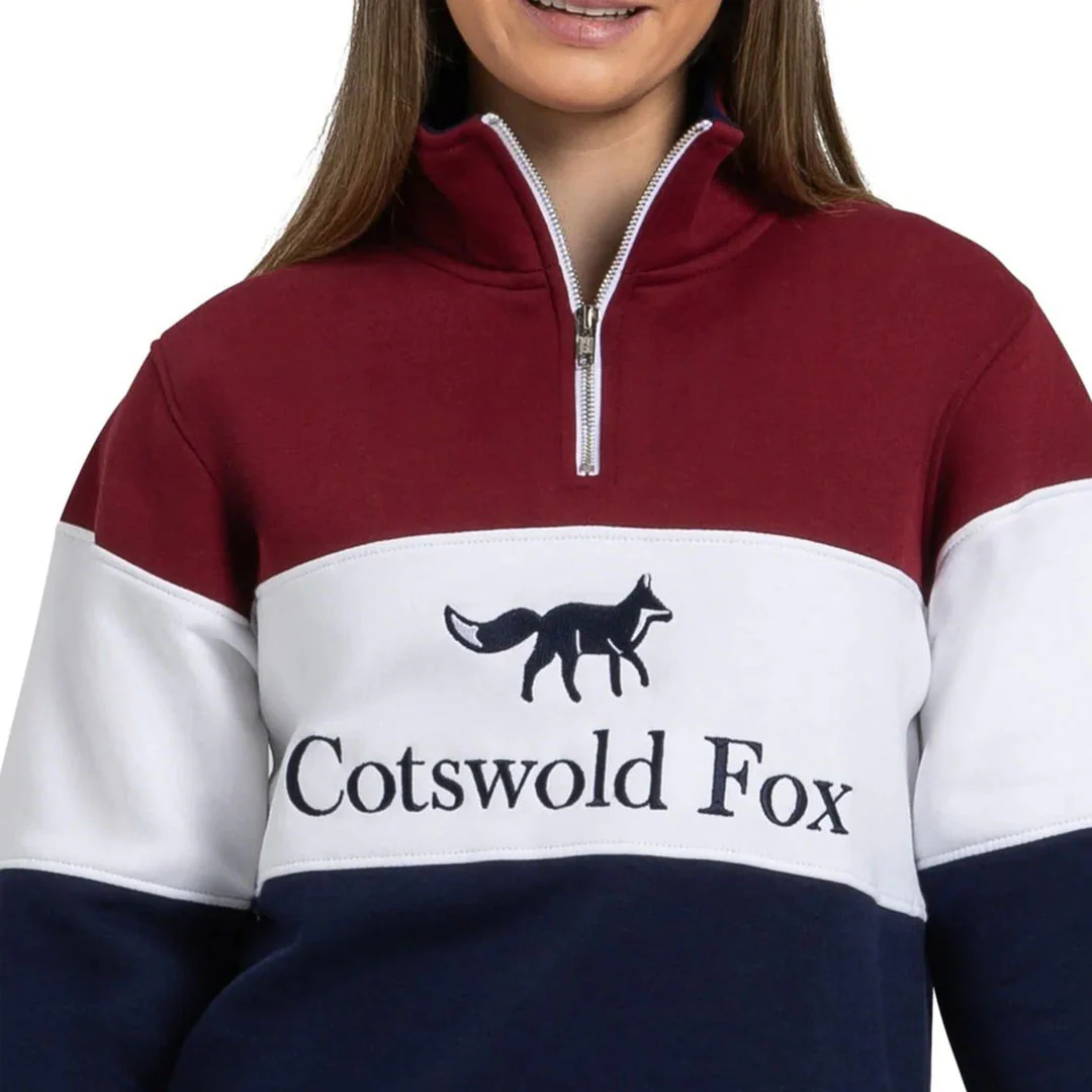 Cotswold Fox Cirencester Quarter Zip Jumper - Image 5