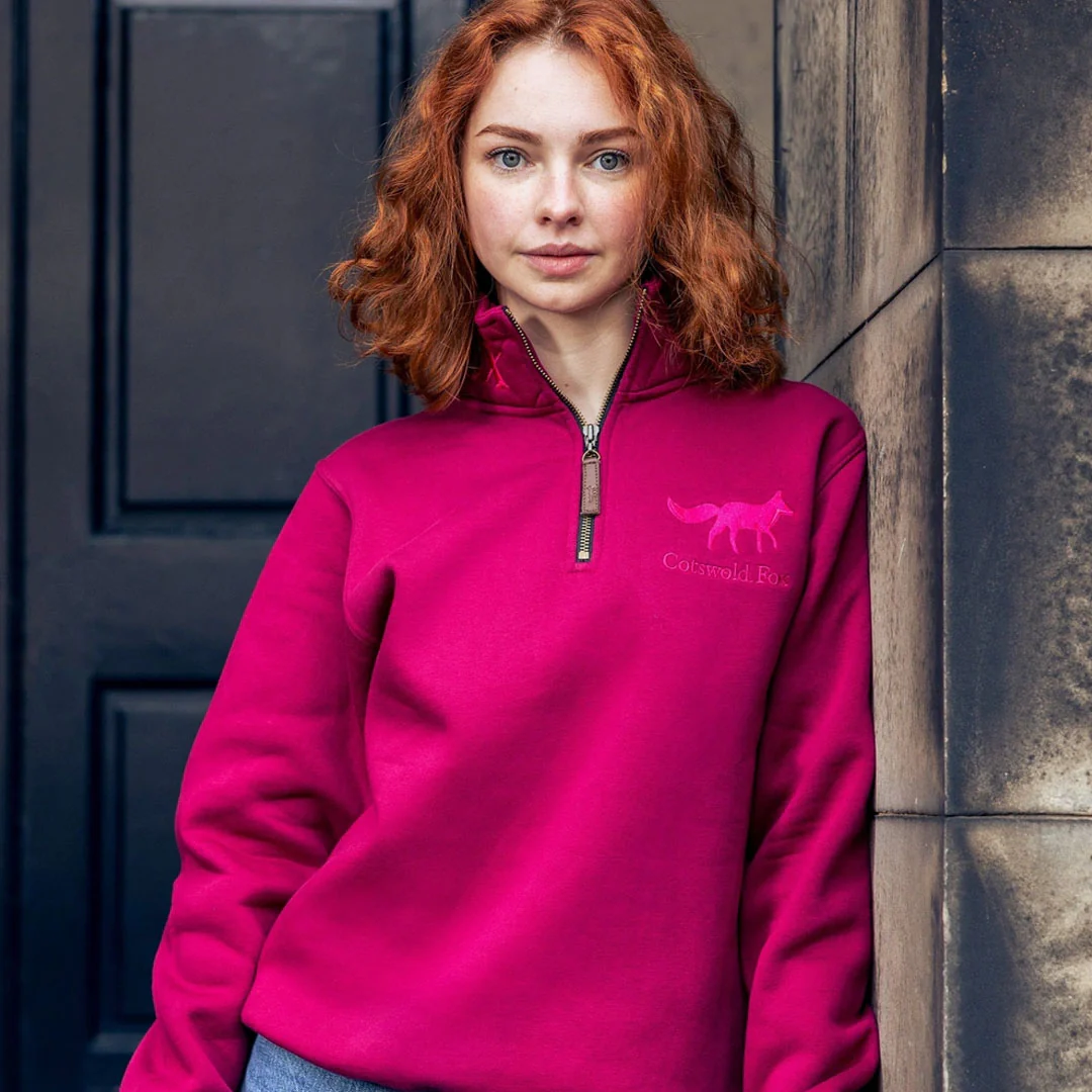 Cotswold Fox Tetbury Quarter Zip Jumper - Image 2