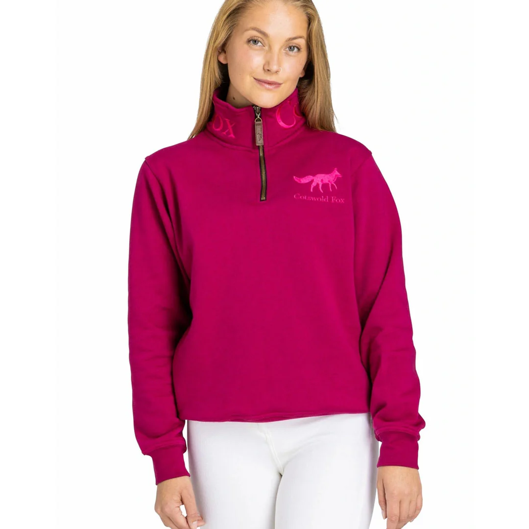 Cotswold Fox Tetbury Quarter Zip Jumper - Image 3