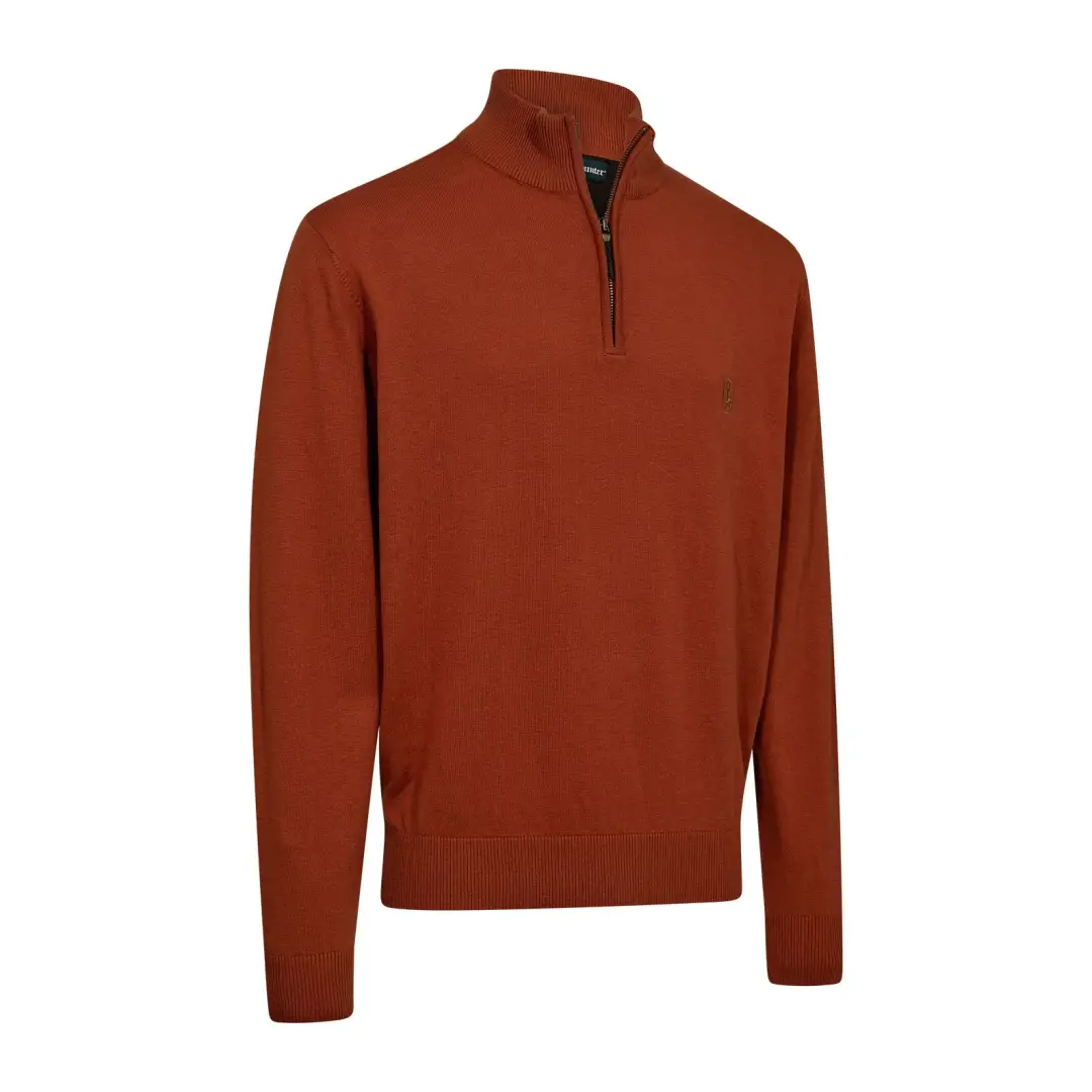 Deerhunter Harrington ½ Zip Knit Jumper