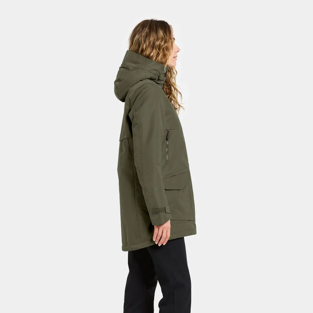 Didriksons Frida Womens Parka 7 - Image 3