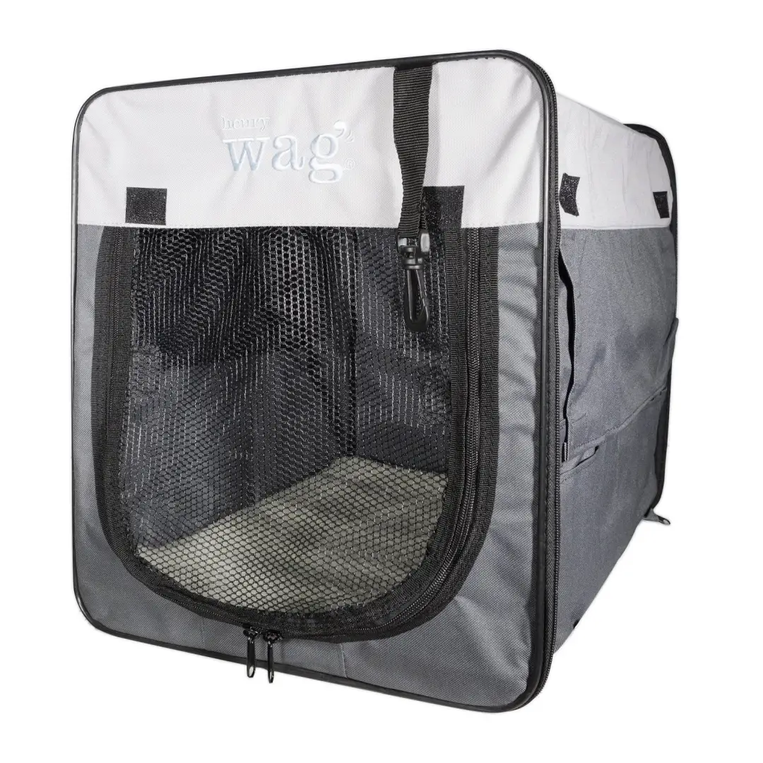 Henry Wag Folding Fabric Travel Pet Crate