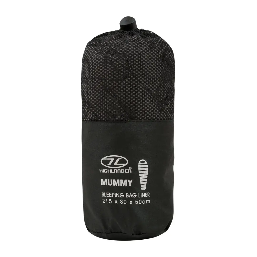 Highlander Mummy Sleeping Bag Liner - Image 2