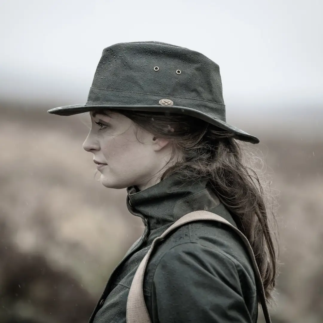 Hoggs Of Fife Caledonia Waxed Hat - Image 2