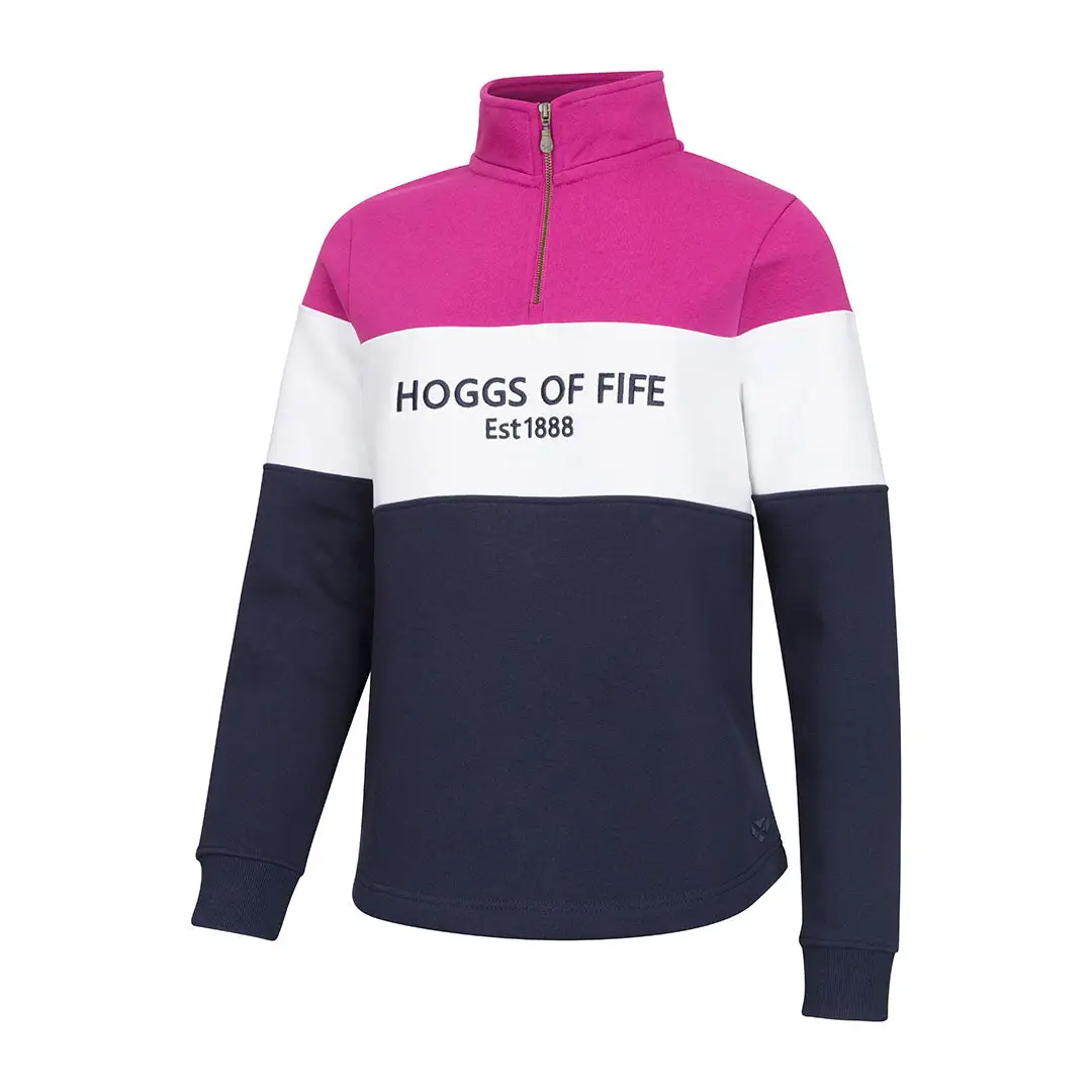 Hoggs Of Fife Dumfries 1888 Ladies 1/4 Zip Sweatshirt