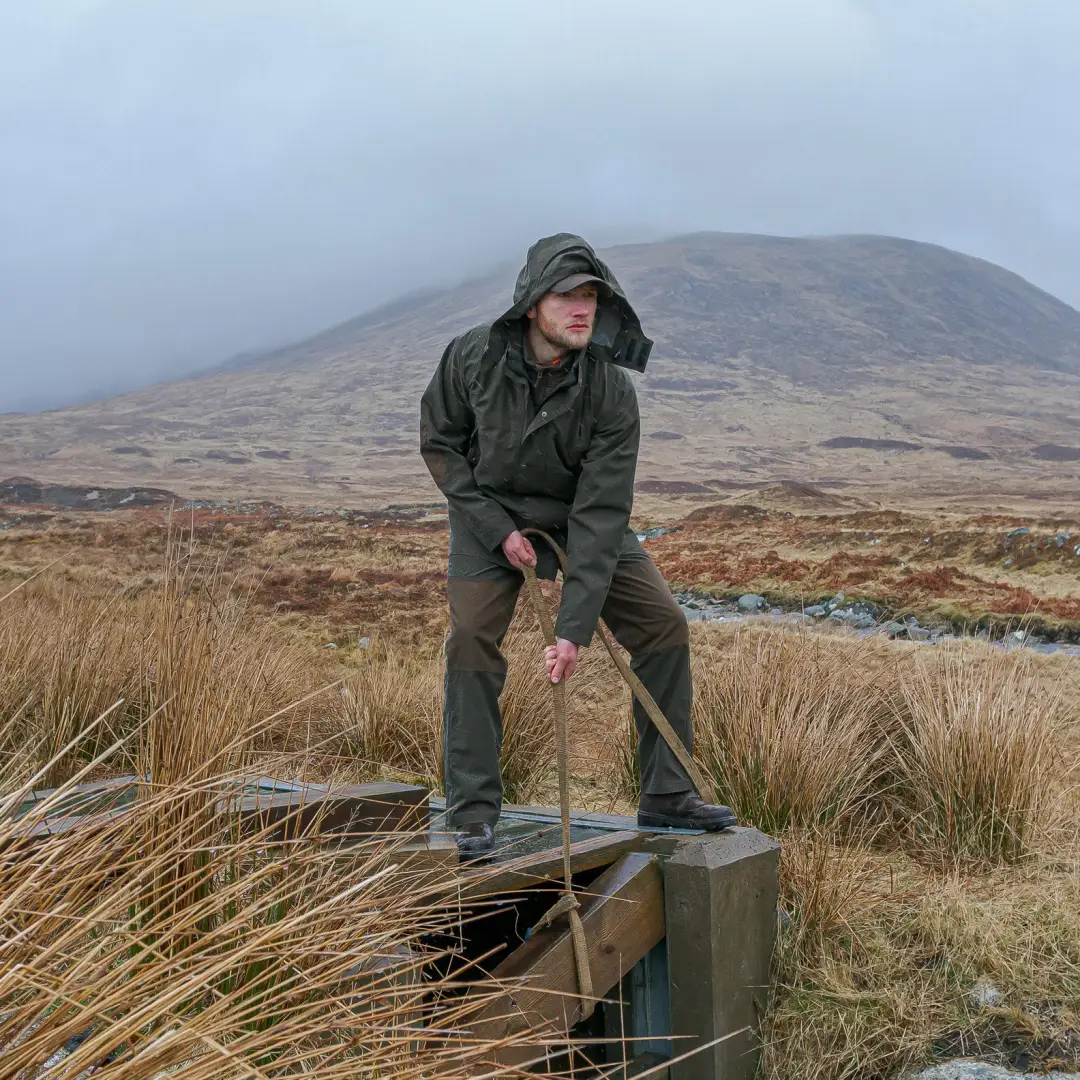 Hoggs of Fife Green King II Waterproof Jacket - Image 3