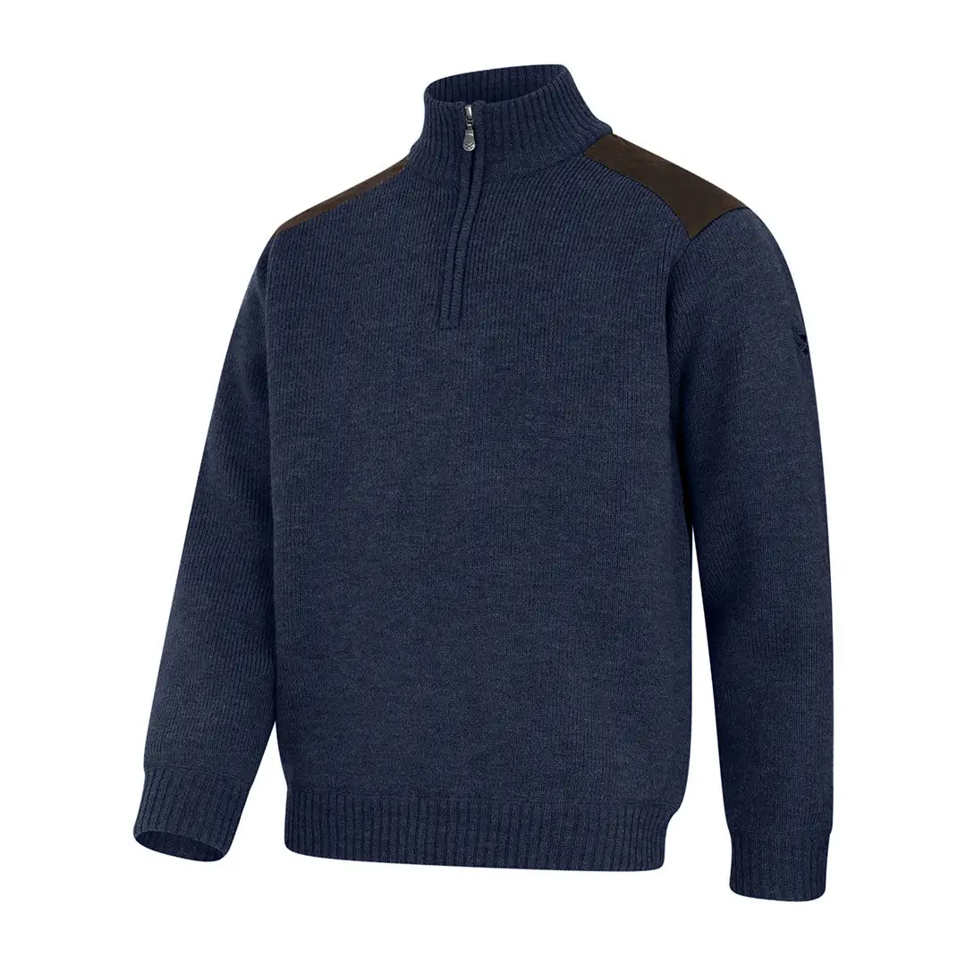 Hoggs Of Fife Hebrides II Zip Neck Windproof Pullover
