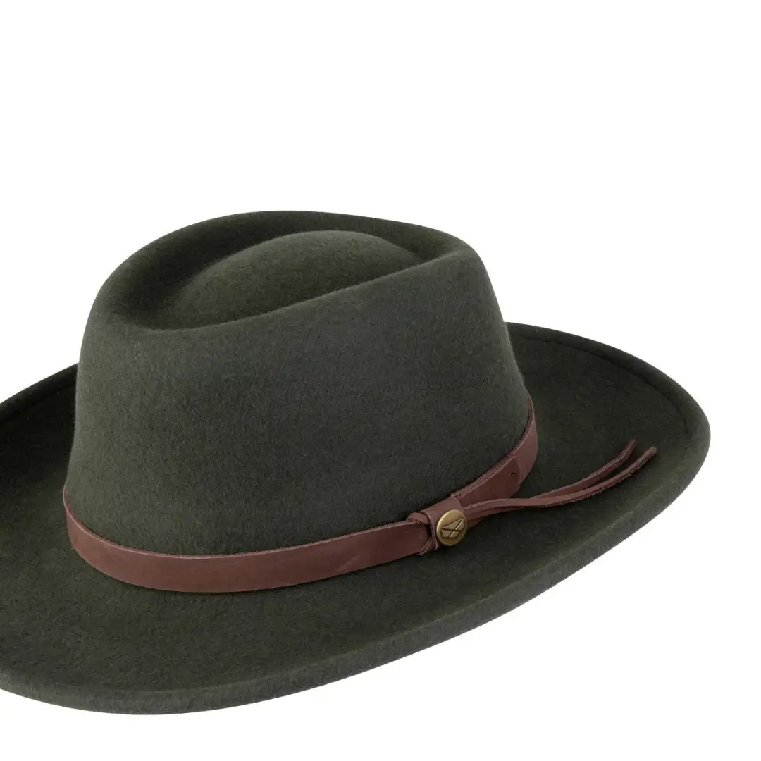 Hoggs Of Fife Perth Crushable Felt Hat - Image 2