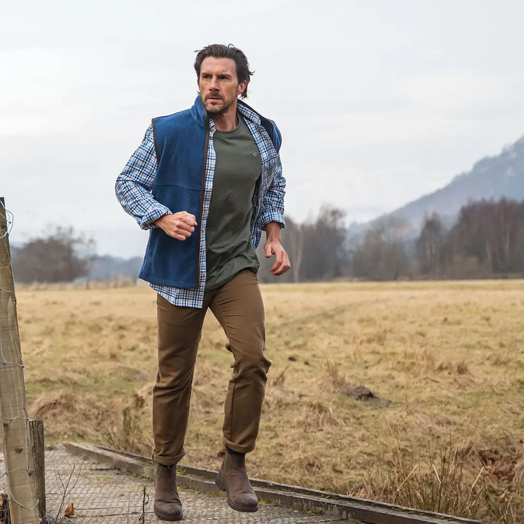 Hoggs of Fife Stenton Technical Fleece Gilet - Image 6