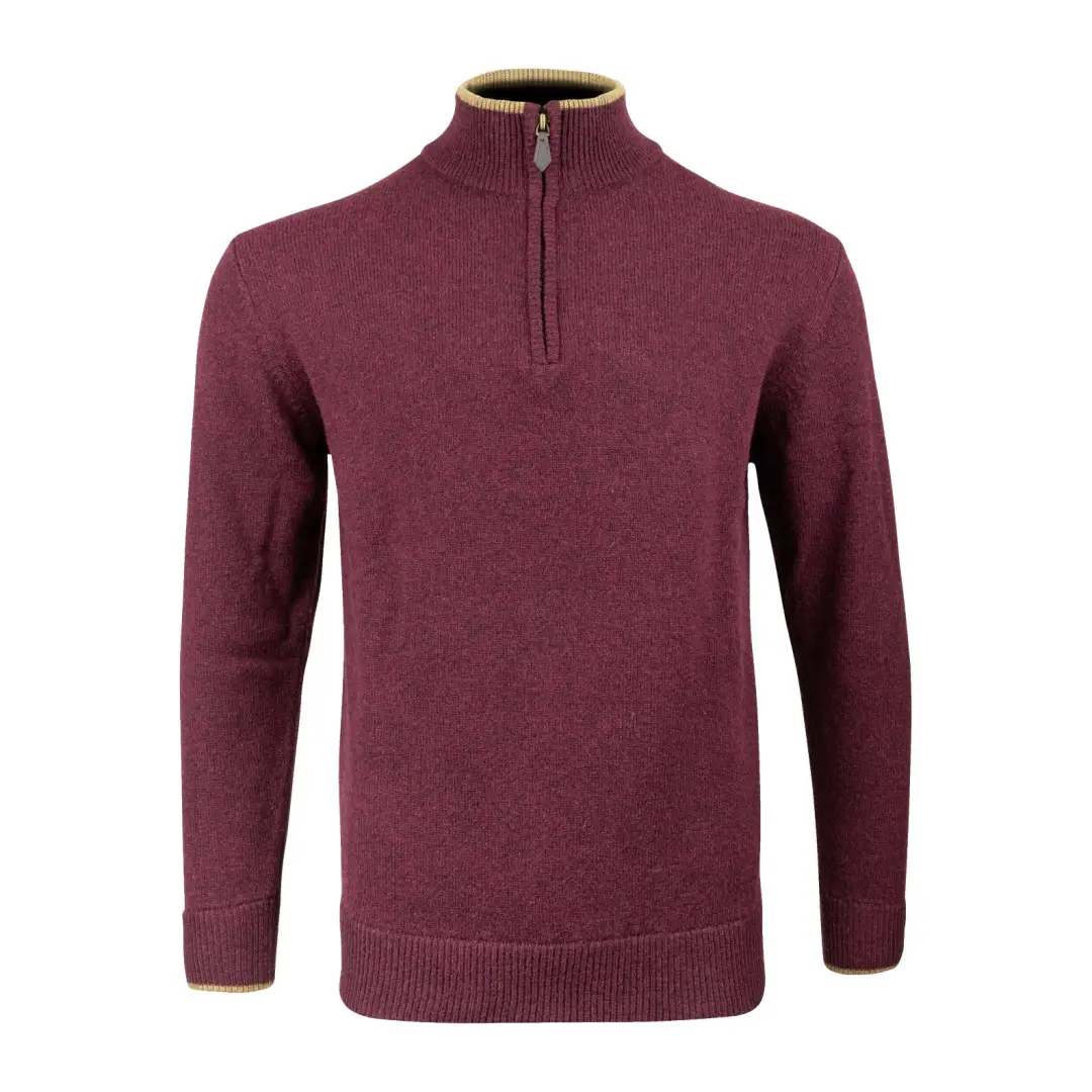 Jack Pyke Ashcombe 100% Lambwool Zipknit Pullover - Image 5