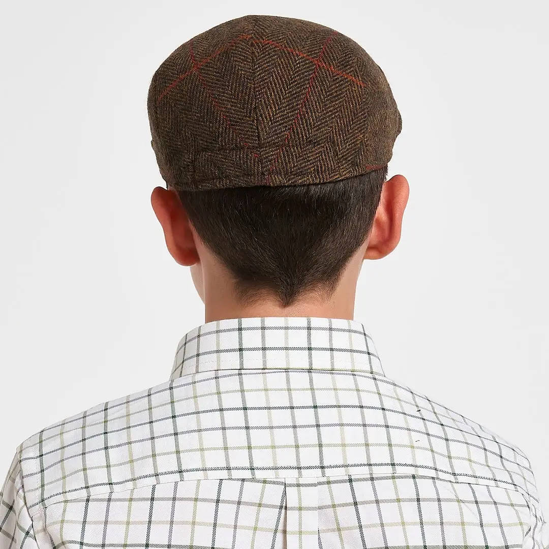 Jack Pyke Junior Wool Blend Tweed Flat Cap - Image 3
