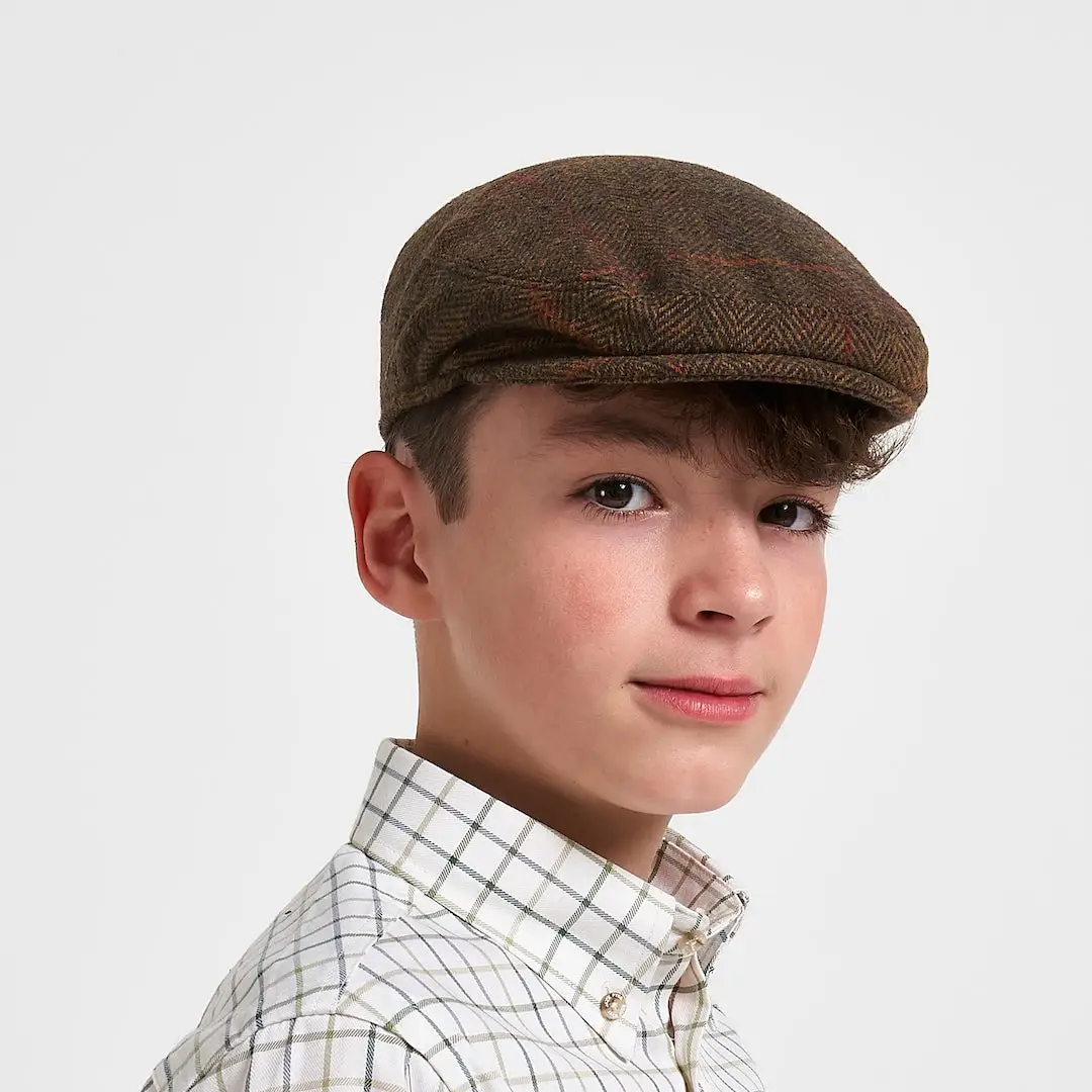 Jack Pyke Junior Wool Blend Tweed Flat Cap - Image 5