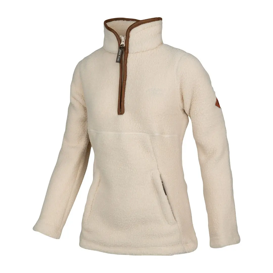 Jack Pyke Ladies Half Zip Sherpa Fleece Pullover