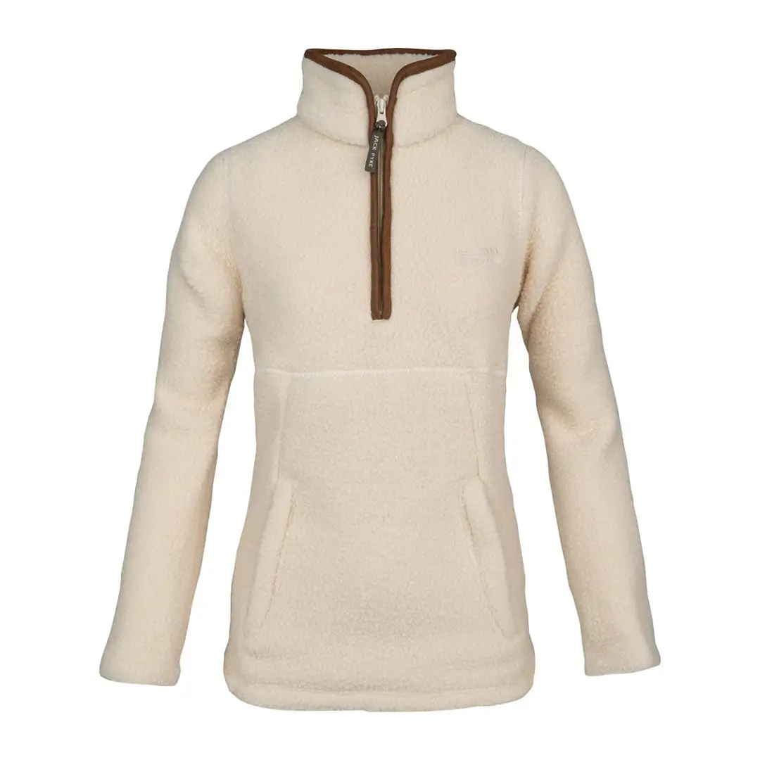 Jack Pyke Ladies Half Zip Sherpa Fleece Pullover - Image 10