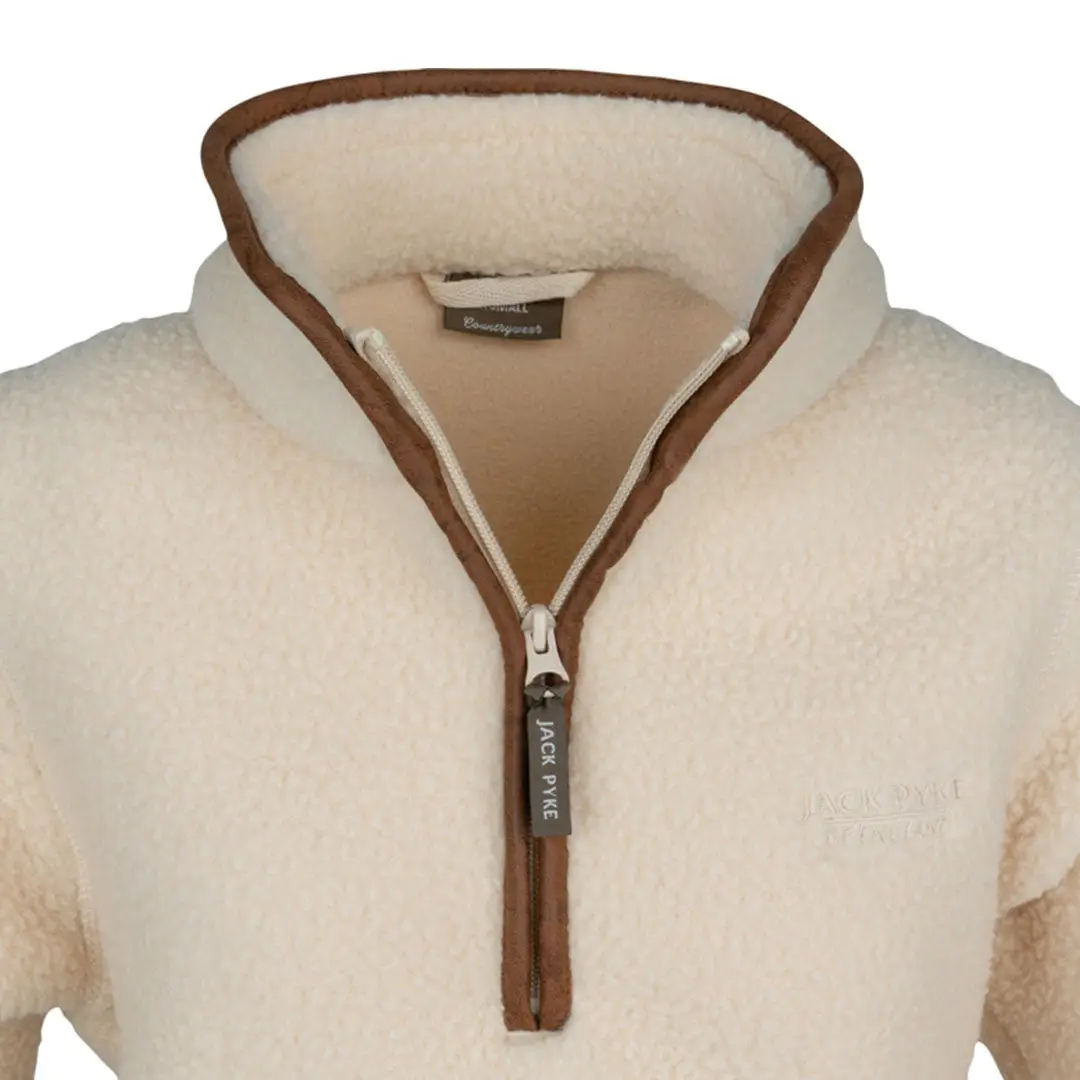 Jack Pyke Ladies Half Zip Sherpa Fleece Pullover - Image 3