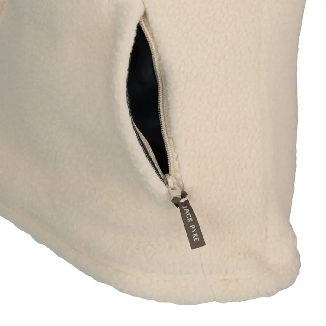 Jack Pyke Ladies Half Zip Sherpa Fleece Pullover - Image 5