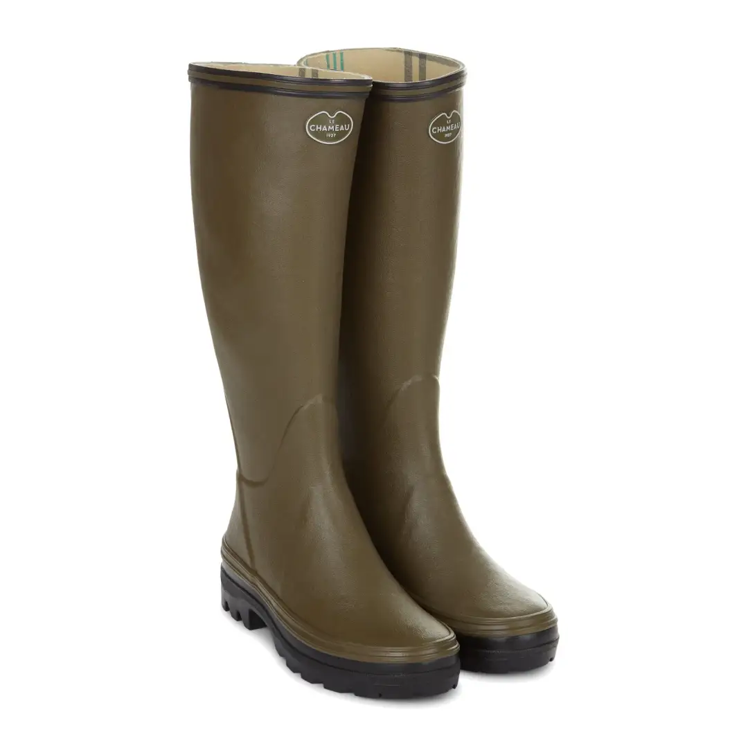 Le Chameau Women's Giverny Jersey Lined Wellington Boots