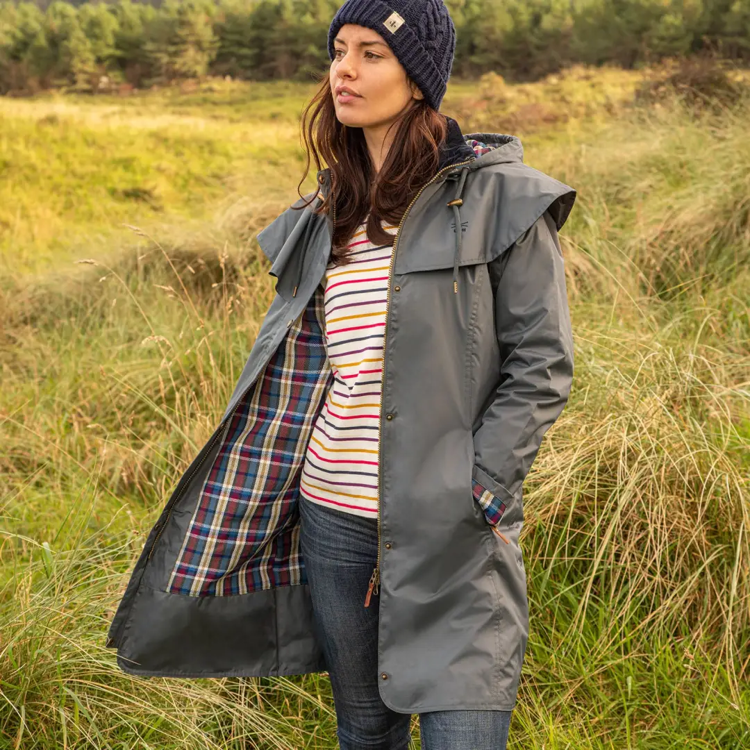 Lighthouse Outrider 3/4 Length Ladies Waterproof Raincoat - Image 2