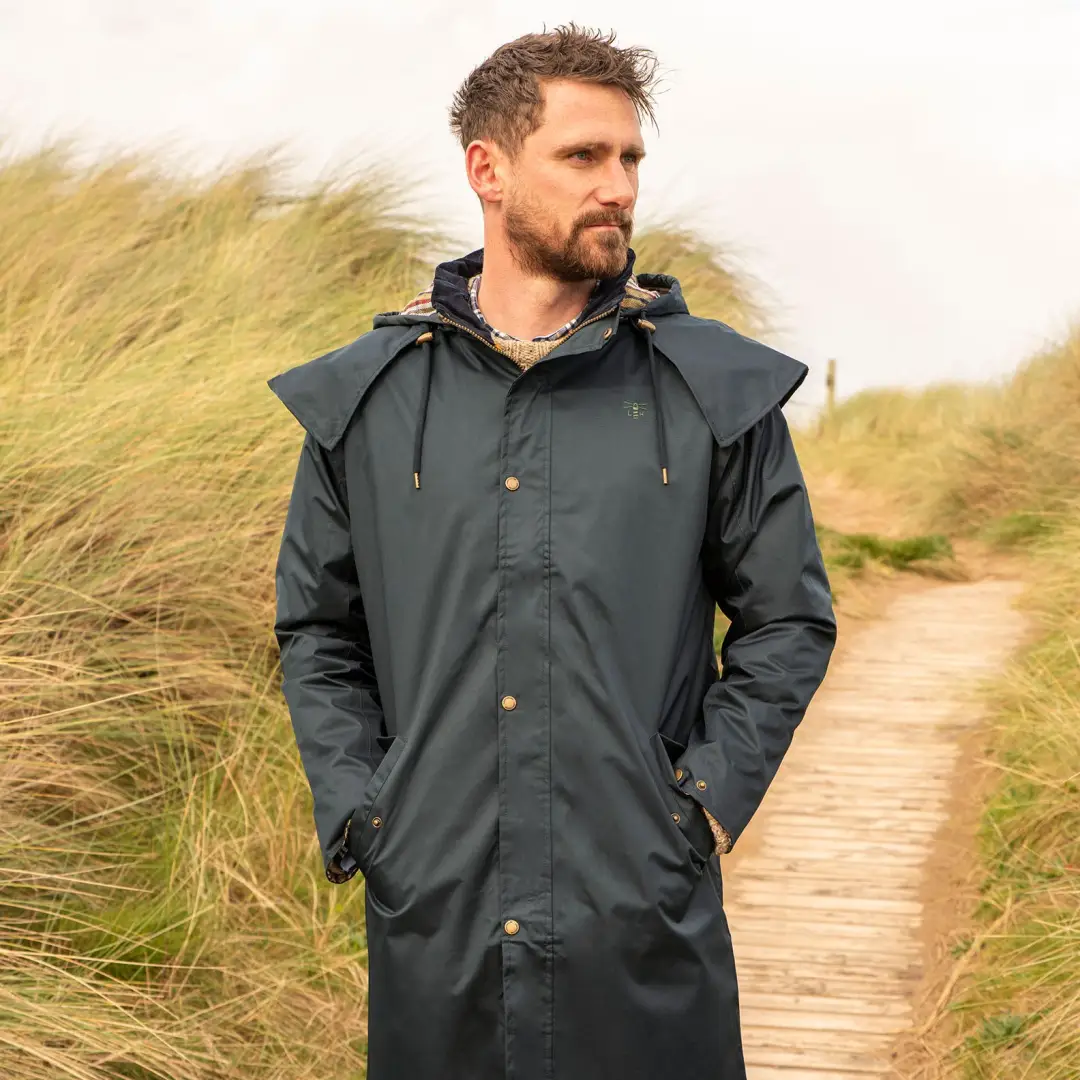 Lighthouse Stockman Full Length Waterproof Rain Coat - Image 2