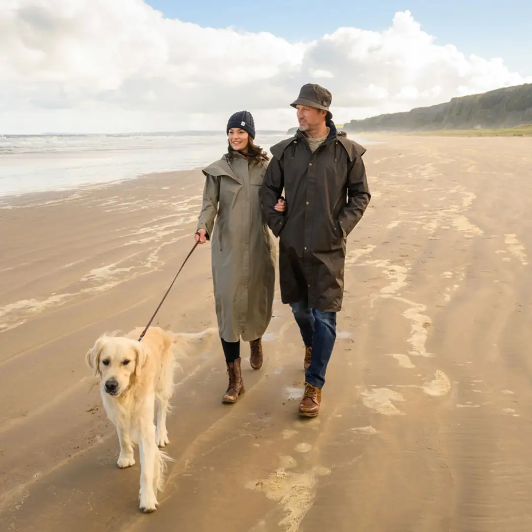 Lighthouse Stockman Full Length Waterproof Rain Coat - Image 4