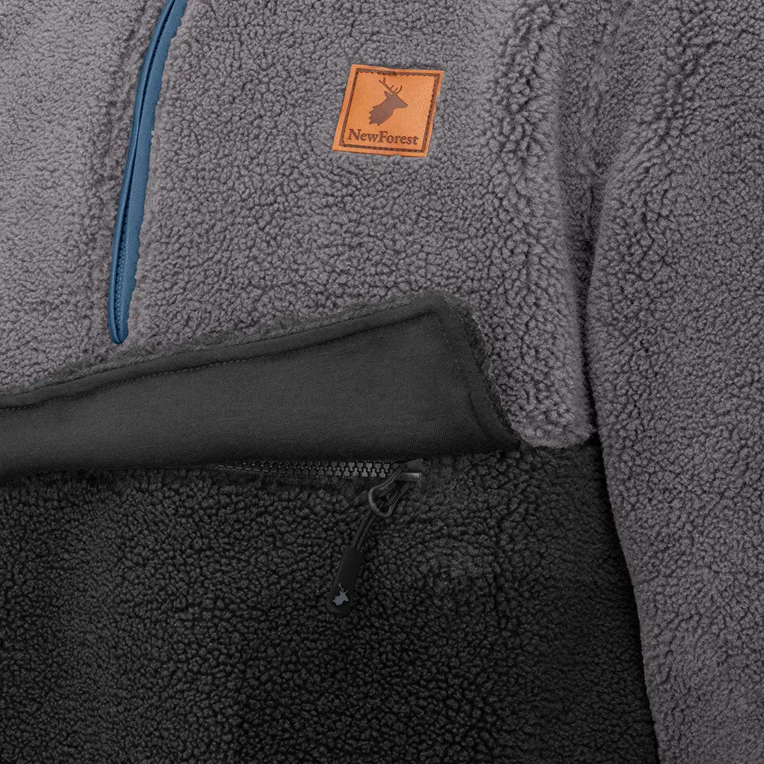 New Forest Fox Fibre Pile Quarter Zip Fleece - Image 7