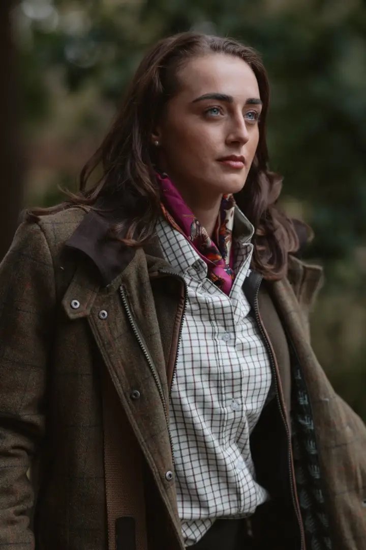 New Forest Jessica Tweed Field Coat - Image 3