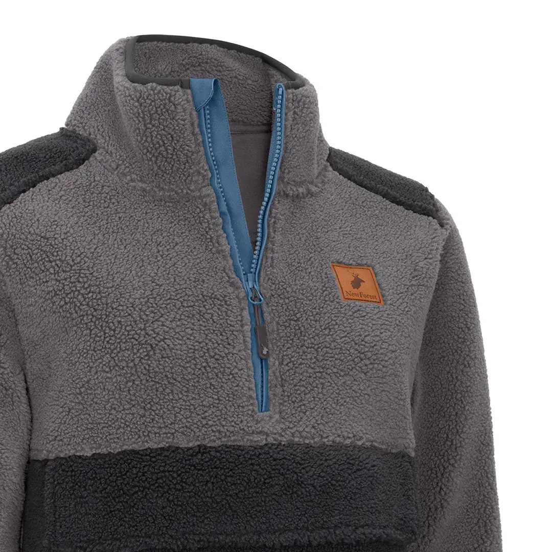 New Forest Ladies Fox Fibre Pile Quarter Zip Fleece - Image 6