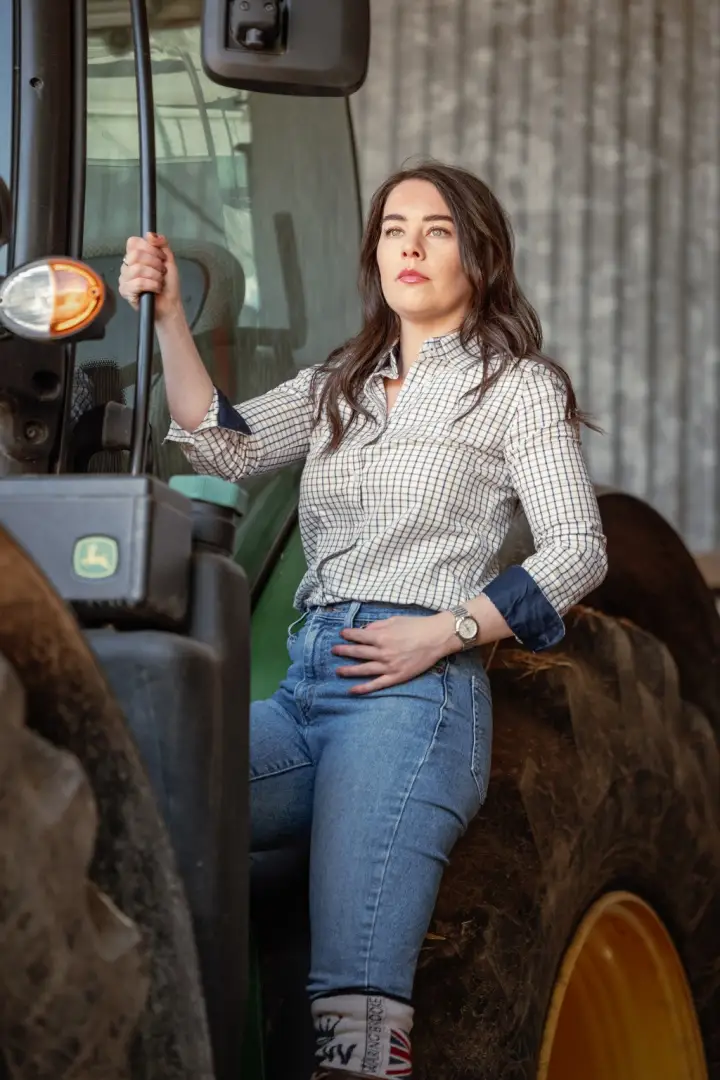 New Forest Ladies Premium Tattersall Shirt - Image 4