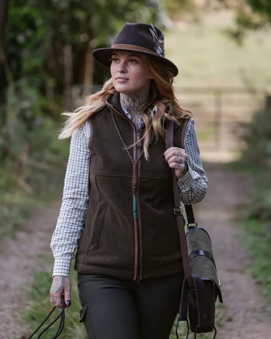 New Forest Ladies Premium Tattersall Shirt - Image 5