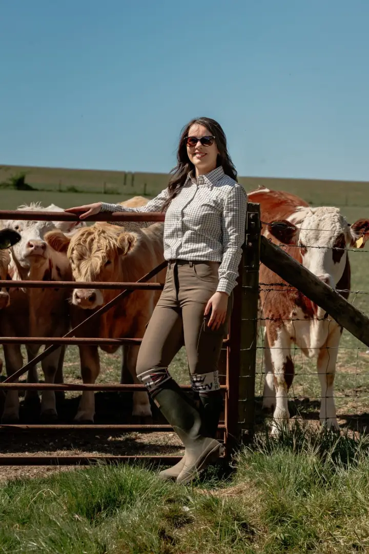 New Forest Ladies Premium Tattersall Shirt - Image 9