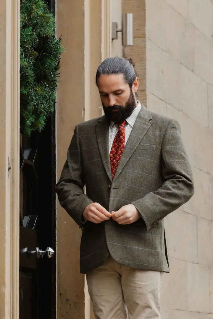 New Forest Premium 100% Wool Tweed Blazer - Image 4