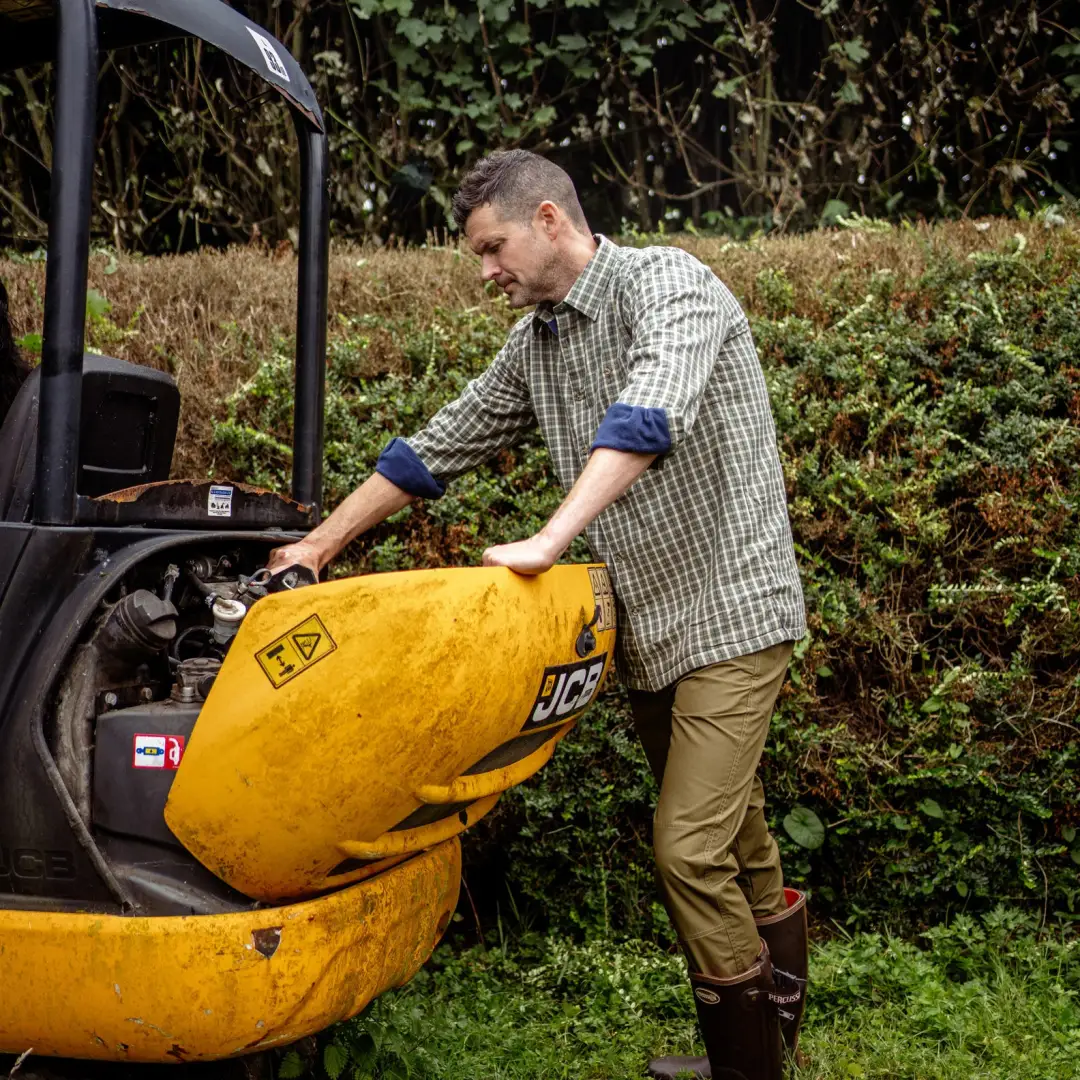 New Forest Micro-Fleece Lined Shirt - Image 2