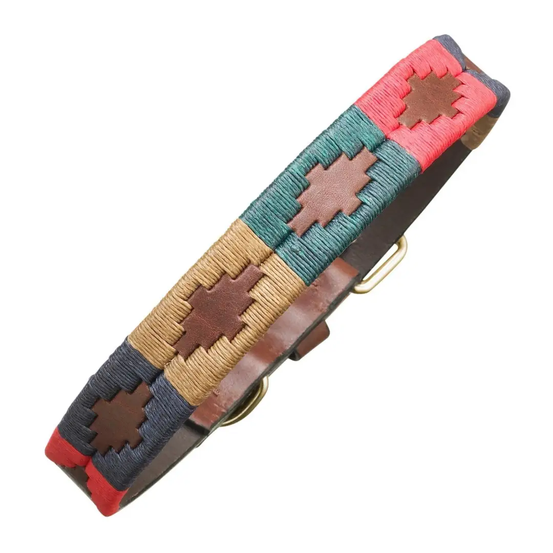 Pampeano Navidad Leather Dog Collar - Image 4