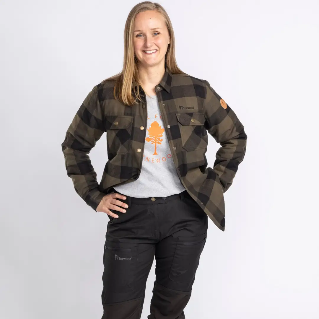 Pinewood Ladies Canada Classic 2.0 Padded Shirt - Image 2