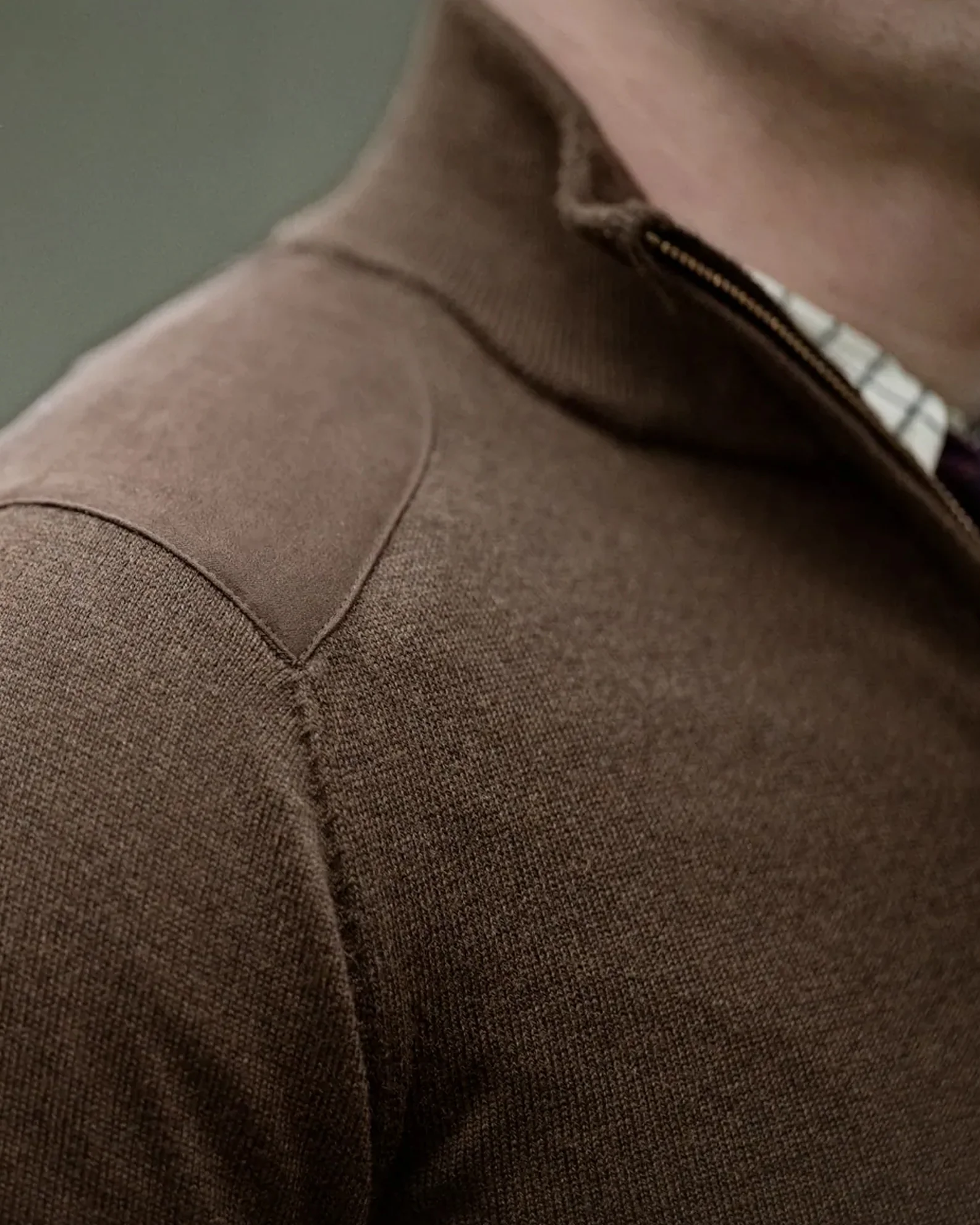 Seeland Pine Half Zip Sweater - Image 4