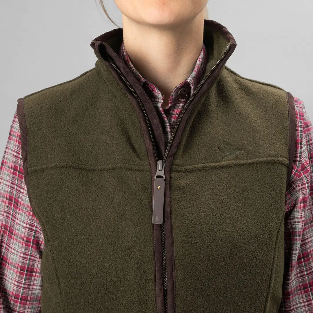 Seeland Woodcock Ivy Fleece Waistcoat - Image 2