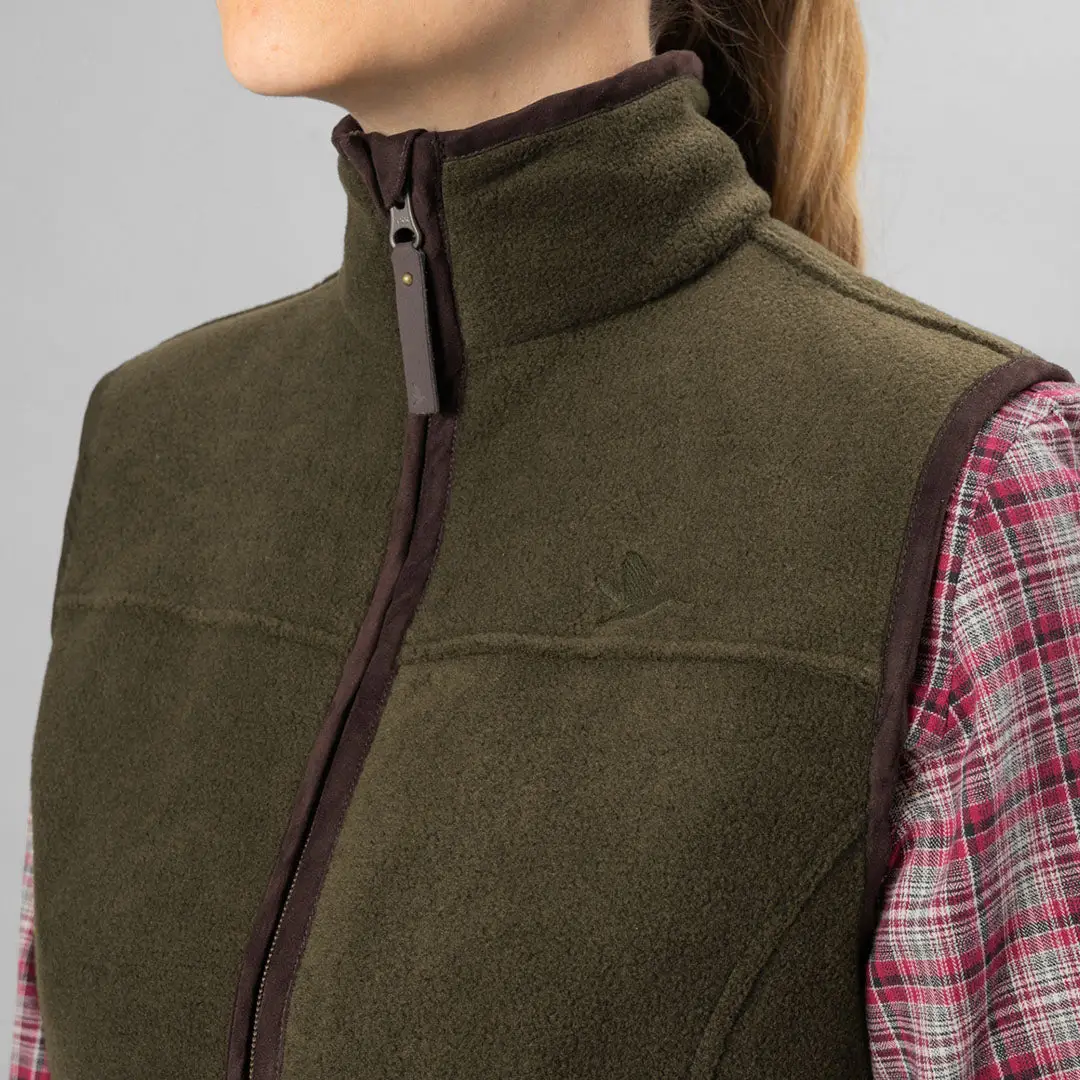 Seeland Woodcock Ivy Fleece Waistcoat - Image 4